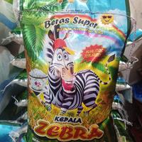 Gambar Beras SUPER KEPALA Cap ZEBRA Kemasan 5 KG Beras Utuh Dijamin ENAK dari antonwu undefined 1 Tokopedia