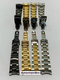Gambar Strap Tali Jam Rolex Daytona-Tali Jam Rantai Stainless-20 mm-emas dari Gosparepartjam undefined 2 Tokopedia