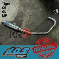 Gambar Knalpot DOS Stainless Bulat GL MP CB Tiger Original dari Knalpot Racing Original undefined 1 Tokopedia