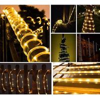 Gambar Lampu Hias LED Solar Power Model Selang Waterproof 7 Meter Warm White dari LOA SPORT undefined 2 Tokopedia