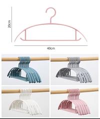 Gambar Hanger / Gantungan baju Plastik Tebal warna warni isi 10 pcs dari HihappyShopping undefined 5 Tokopedia