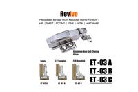 Gambar ENGSEL SENDOK - FRAME ALMUNIUM | ET 03 - TACO - Hijau dari REVIVE_Hardware undefined 1 Tokopedia