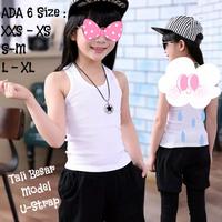 Gambar Tanktop Anak TK SD Atasan Tank Top Murah Harga Grosir PREMIUM QUALITY - Hijau, TALI BESAR dari dBlanja Baby Kids undefined 3 Tokopedia