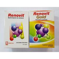 Gambar RENOVIT GOLD MULTIVITAMIN & MINERAL dari ApotekOceanMedika undefined 1 Tokopedia