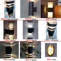 Gambar LAMPU HIAS DINDING MINIMALIS/ WALL LAMP/ LAMPU OUTDOOR/ LAMPU TAMAN - Tipe I Kapal dari Metrik undefined 1 Tokopedia