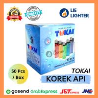 Gambar Korek Api Gas Tokai Asli Original - 1 Box Kotak (Isi 50 Pcs) dari lielighter undefined 1 Tokopedia