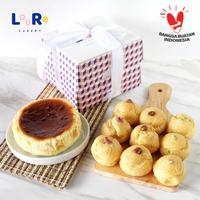 Gambar Loure Cakery - Hampers Package Box of 2 Cakes / Hampers Kue - HAPPINESS A dari Loure Cakery undefined 1 Tokopedia