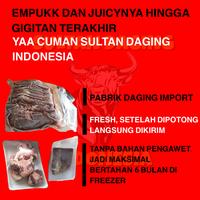 Gambar WAGYU SIRLOIN MELTIQUE STEAK 200 GRAM IMPORT DARI AUSTRALIA/ SIRLOIN dari Sultan Daging Indonesia undefined 4 Tokopedia