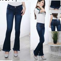 Gambar READY CELANA JEANS CUTBRAY RAWIS CEWEK/WANITA SIZE 27-38 - Hitam, 33 dari irjeans29 undefined 4 Tokopedia