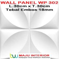 Gambar WALLPANEL 3D DINDING PVC WALLPAPER 30 x 30 cm dari MAJU INTERIOR undefined 3 Tokopedia