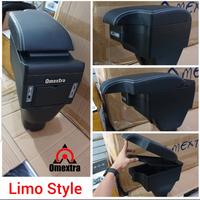 Gambar Omextra Armrest AGYA AYLA Console Box Agya Ayla Armrest Box Agya Ayla - NON USB, JAHIT HITAM dari OMEXTRA undefined 3 Tokopedia