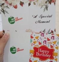 Gambar Kue Ulang Tahun Ultah - Black Forest Bunga Hijau 1- Free Kartu Ucapan dari Doux Delices undefined 4 Tokopedia