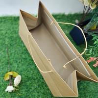 Gambar Tas Belanja Kraft Paper Bag Polos Tas Kertas Hadiah 36 x 15 x 18 dari Rahmah Tas Kertas dan Kemasan undefined 2 Tokopedia