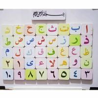 Gambar PAPAN TULIS ANAK MAGNETIC ALFABET ANGKA - hijaiyah dari Edu fun undefined 2 Tokopedia