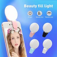 Gambar Ring Light Mini Selfie Light Portable Flash LED Clip Mobile Lampu foto - PINK dari Home Maker Store undefined 4 Tokopedia