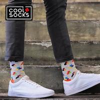 Gambar CoolDeSocks Original | Kaos Kaki Fashion - Rectangle Mosaic Gray dari CoolDeSocks undefined 1 Tokopedia