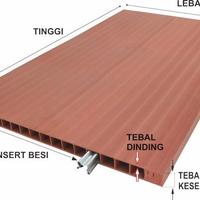 Gambar PINTU WPC DUMA - DELUXE - BAHAN WPC - 82 X 210, UNFINISH dari CV Empat Cahaya Noesantara undefined 3 Tokopedia