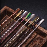 Gambar Long Bar Spoon Stainless Steel 40cm Cocktail Teardrop - Rose Gold dari BAR TOOLS INDONESIA undefined 4 Tokopedia