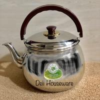 Gambar GREEN HORSE Ceret Asano | Teko Siul Stainless Ukuran 28CM - 24CM dari Deli Houseware undefined 3 Tokopedia