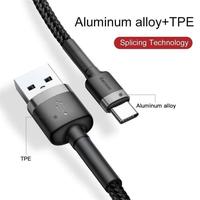 Gambar Baseus Kabel Data USB Type C Cafule Charger Fast Charging Cable 3A dari AERO Gadget undefined 3 Tokopedia