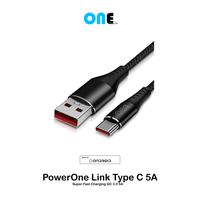 Gambar Power One Link Type C 5A Super Fast Charging QC 3.0 5A 1,8 meter dari Inti Global Manunggal undefined 2 Tokopedia