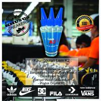 Gambar LEM SEPATU BENING SNEAKERS 100ml ORIGINAL LEM K2 dari k2 official undefined 2 Tokopedia