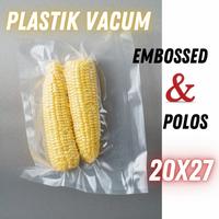 Gambar plastik vacum embos plastic vacuum polos 20x27 - POLOS, 20CM X 25 dari Sipacking Store undefined 1 Tokopedia