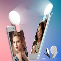 Gambar Ring Light Mini Selfie Light Portable Flash LED Clip Mobile Lampu foto - PINK dari Home Maker Store undefined 1 Tokopedia