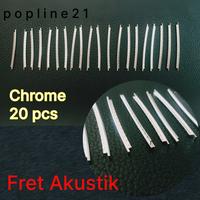 Gambar Fret Wire / Fret Gitar Akustik - Chrome 20 dari Popline 21 undefined 4 Tokopedia