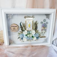 Gambar Mahar Frame pernikahan rustic - putih akrilik dari Lovely Pradine undefined 1 Tokopedia