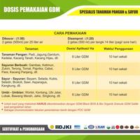 Gambar Pupuk Organik Cair POC GDM Untuk Pangan & Sayur 5000 Gram / 5 Liter dari Makmur Jaya Garden undefined 2 Tokopedia