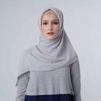 Gambar Maruna Plain Scarf Zoya 2 - Army dari My Thrift Store undefined 3 Tokopedia