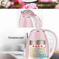Gambar CANEL&CO 650 Watt Teko Listrik Otomatis Stainless Steel 2 Liter Teh Ko - Biru Muda dari Willmarket undefined 4 Tokopedia