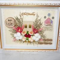 Gambar Mahar Frame pernikahan rustic - putih akrilik dari Lovely Pradine undefined 3 Tokopedia