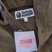 Gambar BAPE flannel shark hoodie shirt dari Mkix8 Store undefined 5 Tokopedia