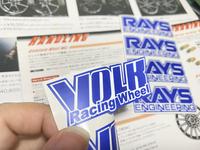 Gambar sticker velg VOLK RAYS TE37 like original print dari jdm.garage shop undefined 2 Tokopedia