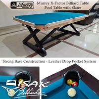 Gambar Murrey X-Factor 9-ft Pool Table Slate - Meja Billiard Biliar 9 ft Asli - Paket PRO TV dari ISAK Billiard Sports Co. undefined 2 Tokopedia