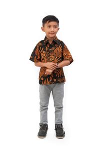 Gambar KEMEJA BATIK COUPLE AYAH DAN ANAK - ANAK PANJANG, M dari Aj Banyurip undefined 5 Tokopedia