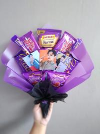 Gambar bucket snack special BTS Borahae/buket snack wisuda dari Harunonna undefined 2 Tokopedia