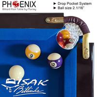 Gambar Murrey 7-ft Phoenix Pool Table - Meja Billiard Biliar Bilyar Asli ISAK dari ISAK Billiard Sports Co. undefined 5 Tokopedia
