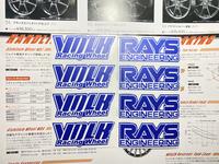 Gambar sticker velg VOLK RAYS TE37 like original print dari jdm.garage shop undefined 4 Tokopedia