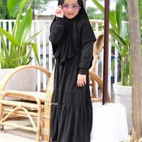 Gambar Gamis anak Syalu by Umma - Mustard, M dari mookastore undefined 3 Tokopedia