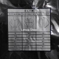 Gambar Kemeja Pria Formal STANLEY ADAMS Slim Fit Lengan Panjang Hitam KSA 09 - Hitam, 16 dari Limoa Shop undefined 5 Tokopedia