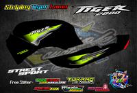 Gambar Striping Variasi Tiger 2000 Hologram Striping Tilas Tiger Lama Herex - Hijau Stabilo dari Petrok Striping undefined 1 Tokopedia