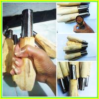 Gambar Gagang / Garan bendo mothek parang bahan kayu / pegangan golok dari Toko Sekar Wangi undefined 1 Tokopedia