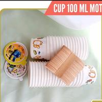 Gambar Cup motif ice cream 100 ml ( isi 50 pcs ) dari Nayra ice cream. undefined 2 Tokopedia