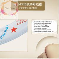 Gambar Dudukan toilet anak potty trainer baby flow soft potty toilet - Merah Muda dari Gunestore undefined 2 Tokopedia