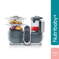 Gambar BABYMOOV Nutribaby+ Gray A001124 Food Processor Blender 5in1 Abu-Abu dari Pumpkin Babies undefined 1 Tokopedia