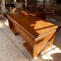 Gambar meja kantor kayu jati tua dari Jati Larzo Furniture undefined 2 Tokopedia