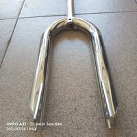 Gambar fork garpu sepeda bmx 20 pivot dan polos - Lurus biasa dari Lancar Jaya Bike undefined 2 Tokopedia